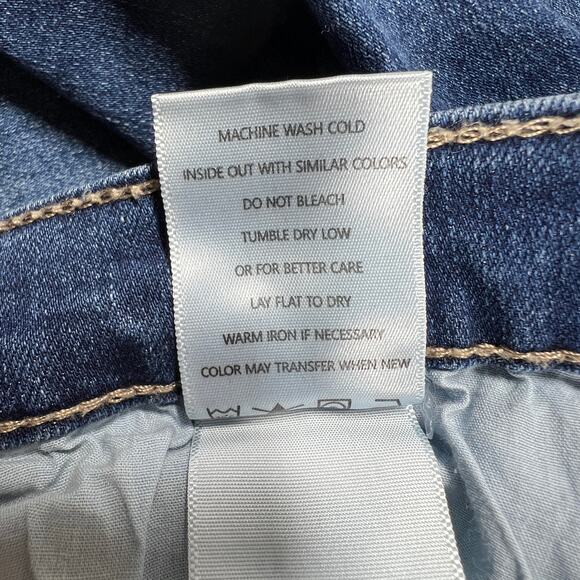 NICOLE MILLER NEW YORK Womens 12 Soho High Rise Ankle Slim Distressed Jeans - Picture 13 of 13